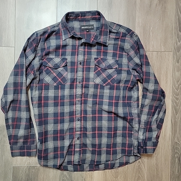 Molokai Surf Co Mens Flannel Shirt Size 2XL Multicolor Plaid - Picture 1 of 4